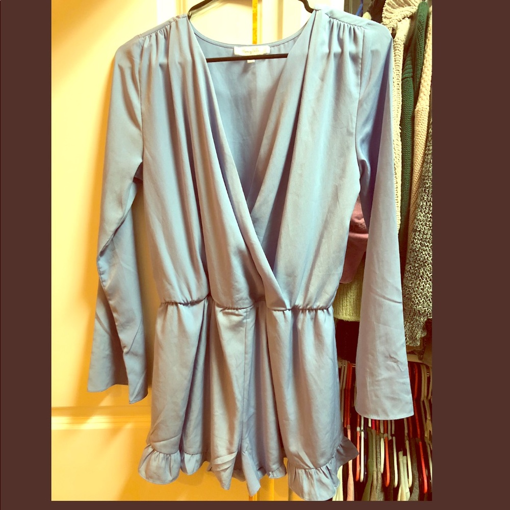 Blue romper